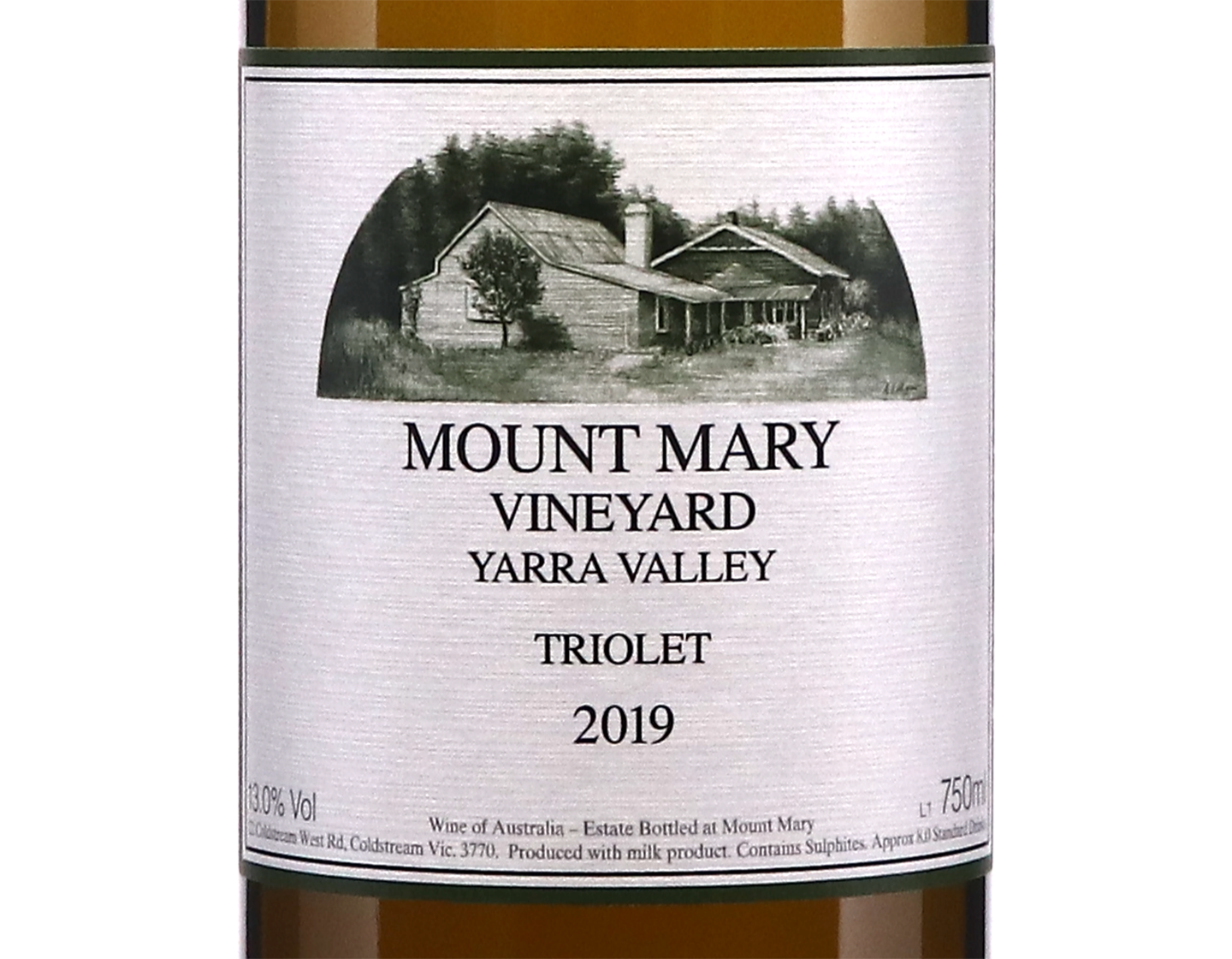 Mount Mary Triolet Yarra Valley 2019