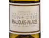 Dom des Coteaux de Font Cure Beaujolais Villages Blanc 2025 view 2