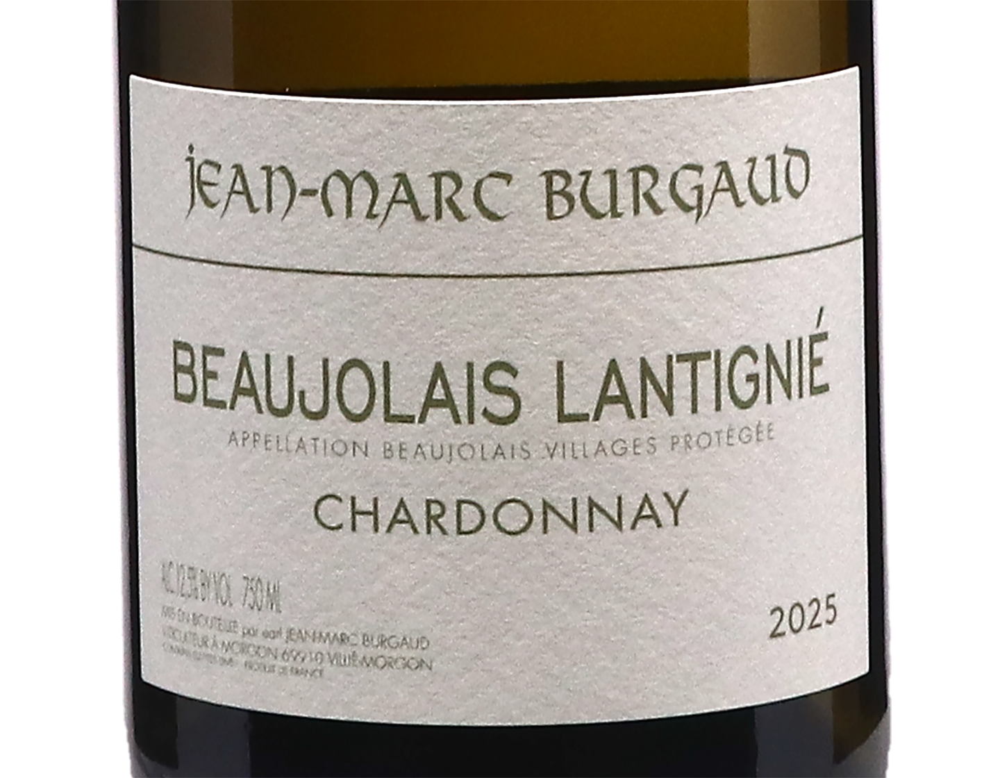 Beaujolais-Villages Blanc Les Vignes de Lantignié, Jean-Marc Burgaud 2025