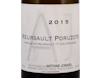 Domaine Antoine Jobard Meursault PC Poruzots 2015 view 2