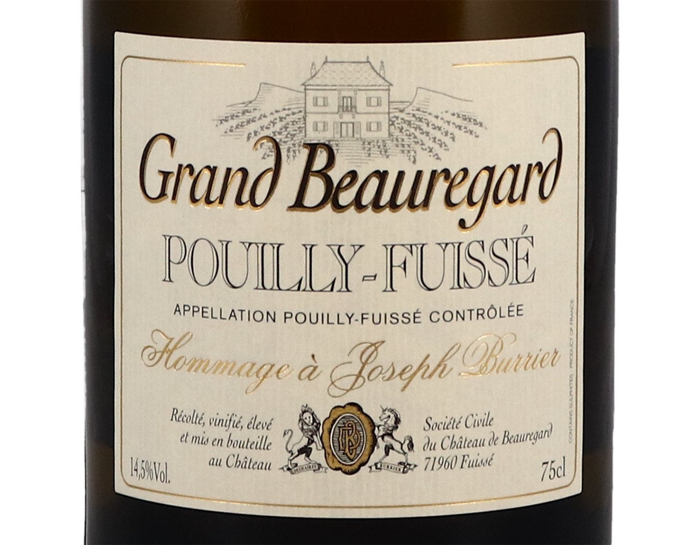 Château de Beauregard, Grand Beauregard Pouilly-Fuissé 2015
