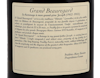 Château de Beauregard, Grand Beauregard Pouilly-Fuissé 2015 view 3