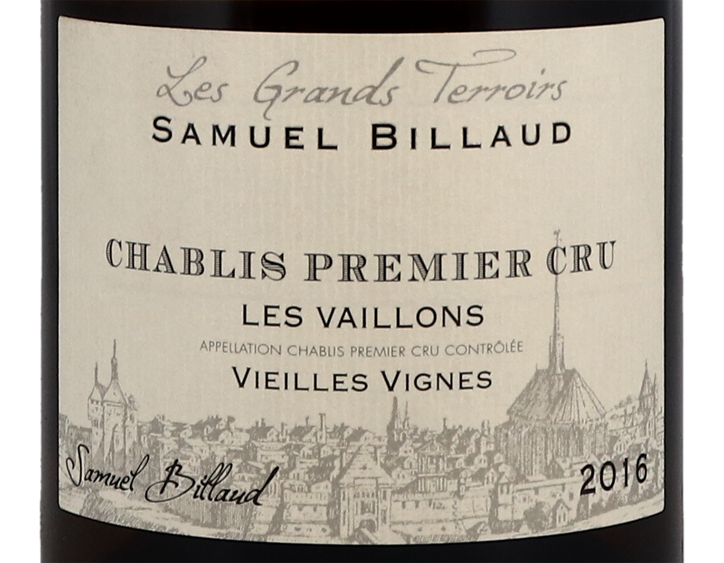 Samuel Billaud, Chablis Premier Cru Vaillons Vieilles Vignes 2016