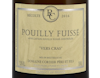 Domaine Cordier Pouilly Fuisse Vers Cras 2016 view 2