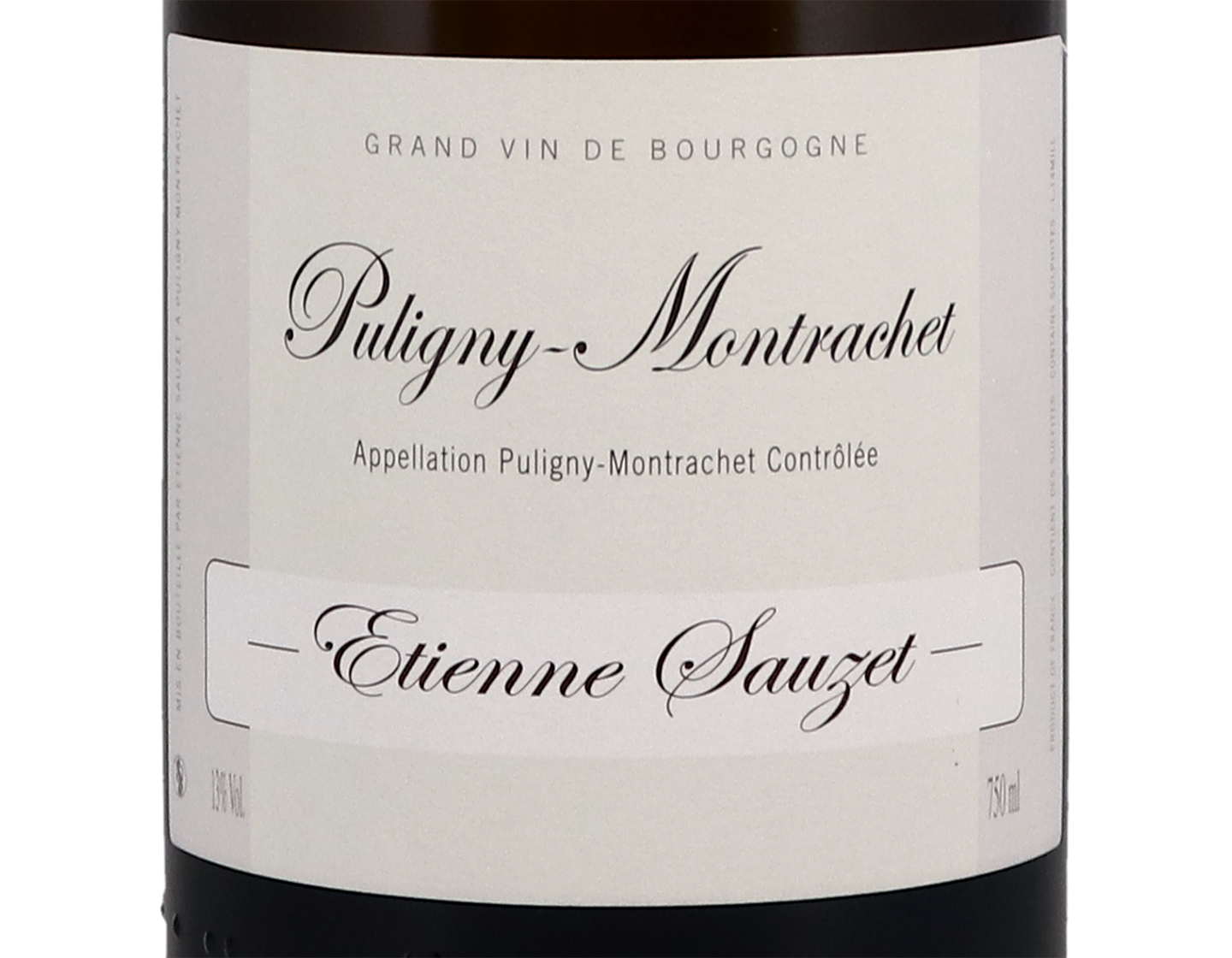 Etienne Sauzet Puligny Montrachet 2017