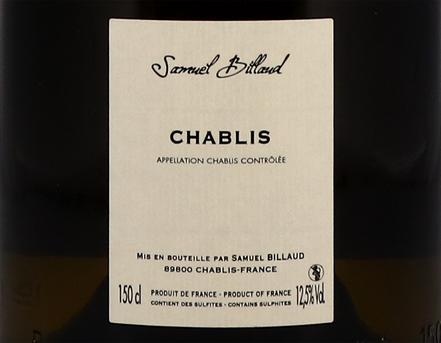 Magnum of Samuel Billaud, Chablis Les Grands Terroirs 2018