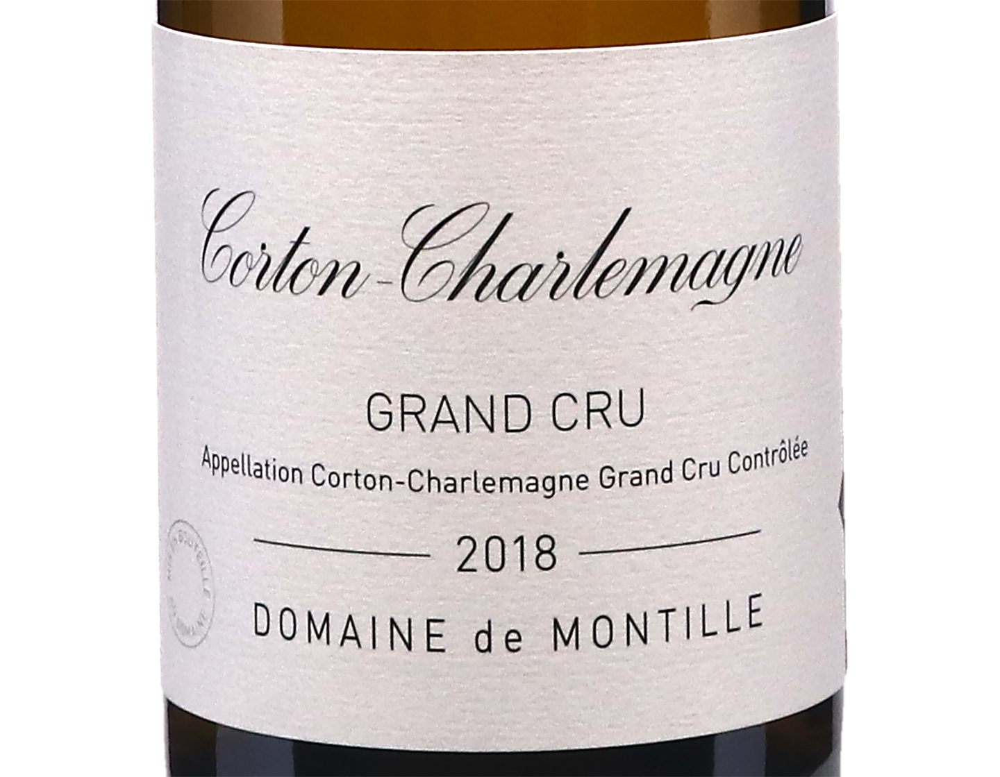 Domaine de Montille Corton Charlemagne GC 2018 ORGANIC