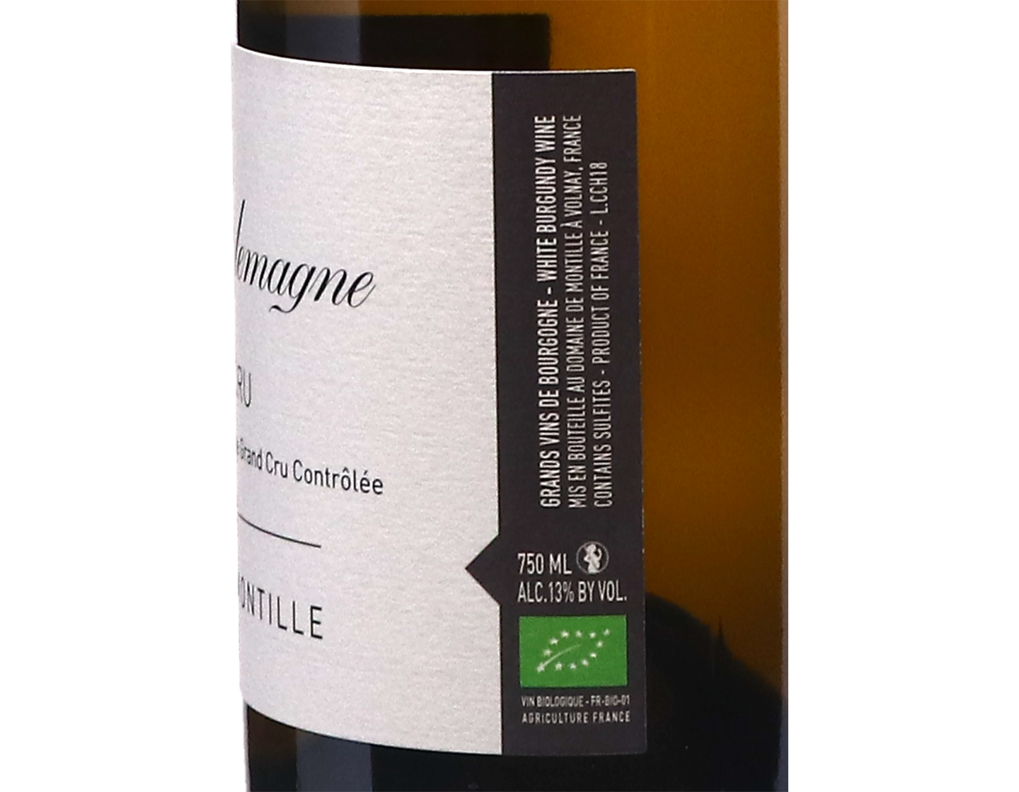 Domaine de Montille Corton Charlemagne GC 2018 ORGANIC