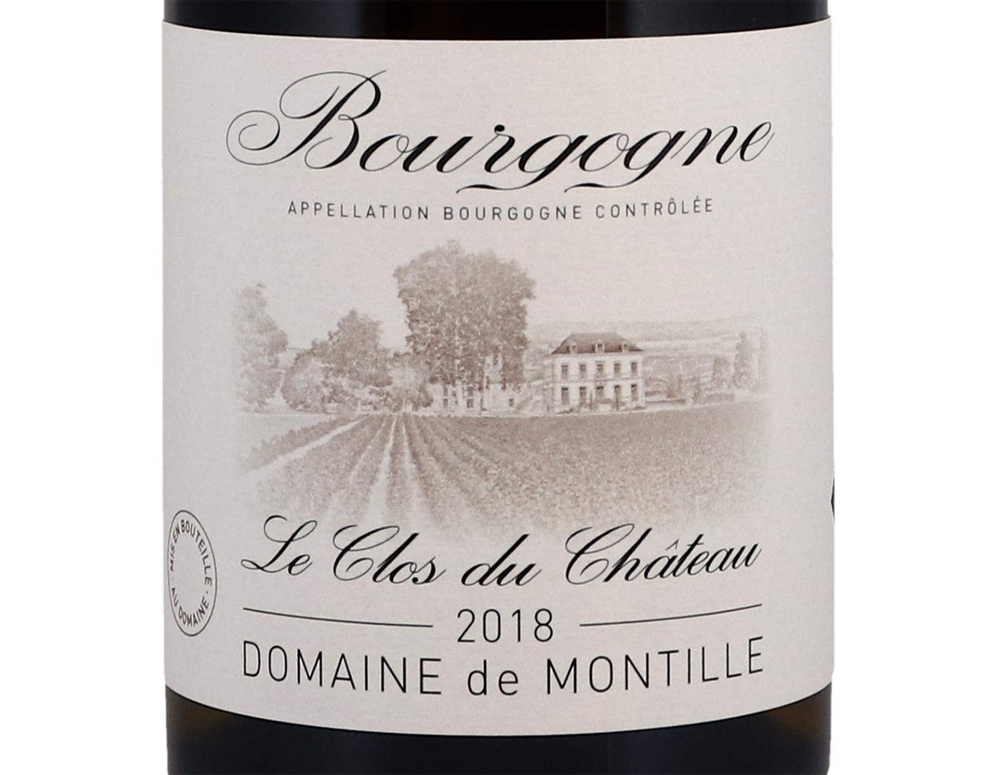 Dom de Montille Bourgogne Le Clos du Ch de Puligny Montrachet 2018 ORGANIC