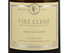 Domaine Cordier Vire Clesse Vieilles Vignes 2018 view 2
