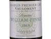 Domaine William Fevre Chablis PC Vaulorent 2018 view 2
