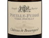 Ch de Beauregard Pouilly Fuisse Vers Pouilly 2019 view 2