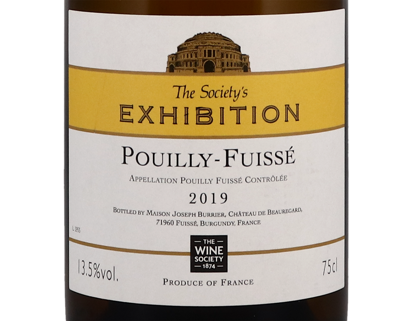 The Society's Exhibition Pouilly Fuisse 2019