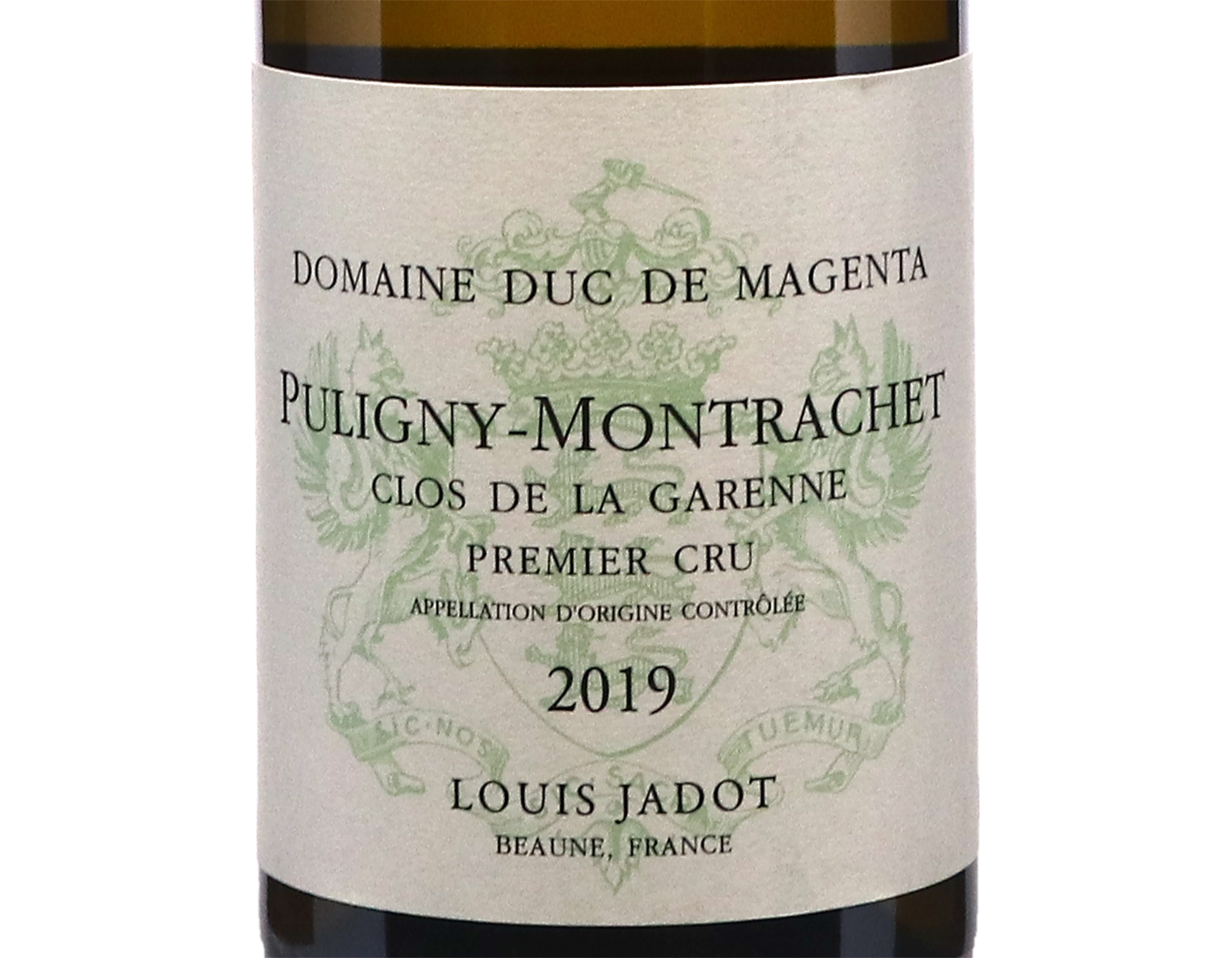 Louis Jadot Puligny Montrachet PC Clos de la Garenne Magenta 2019