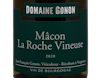Domaine Gonon, Mâcon La Roche Vineuse 2020 view 2