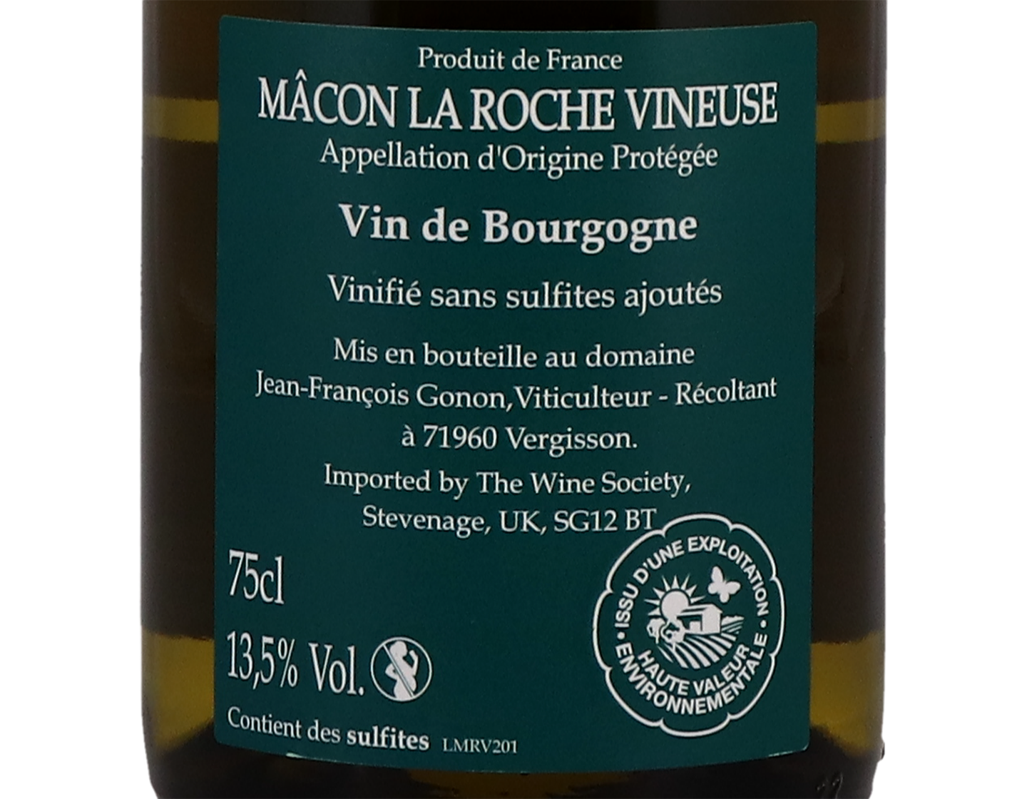 Domaine Gonon, Mâcon La Roche Vineuse 2020