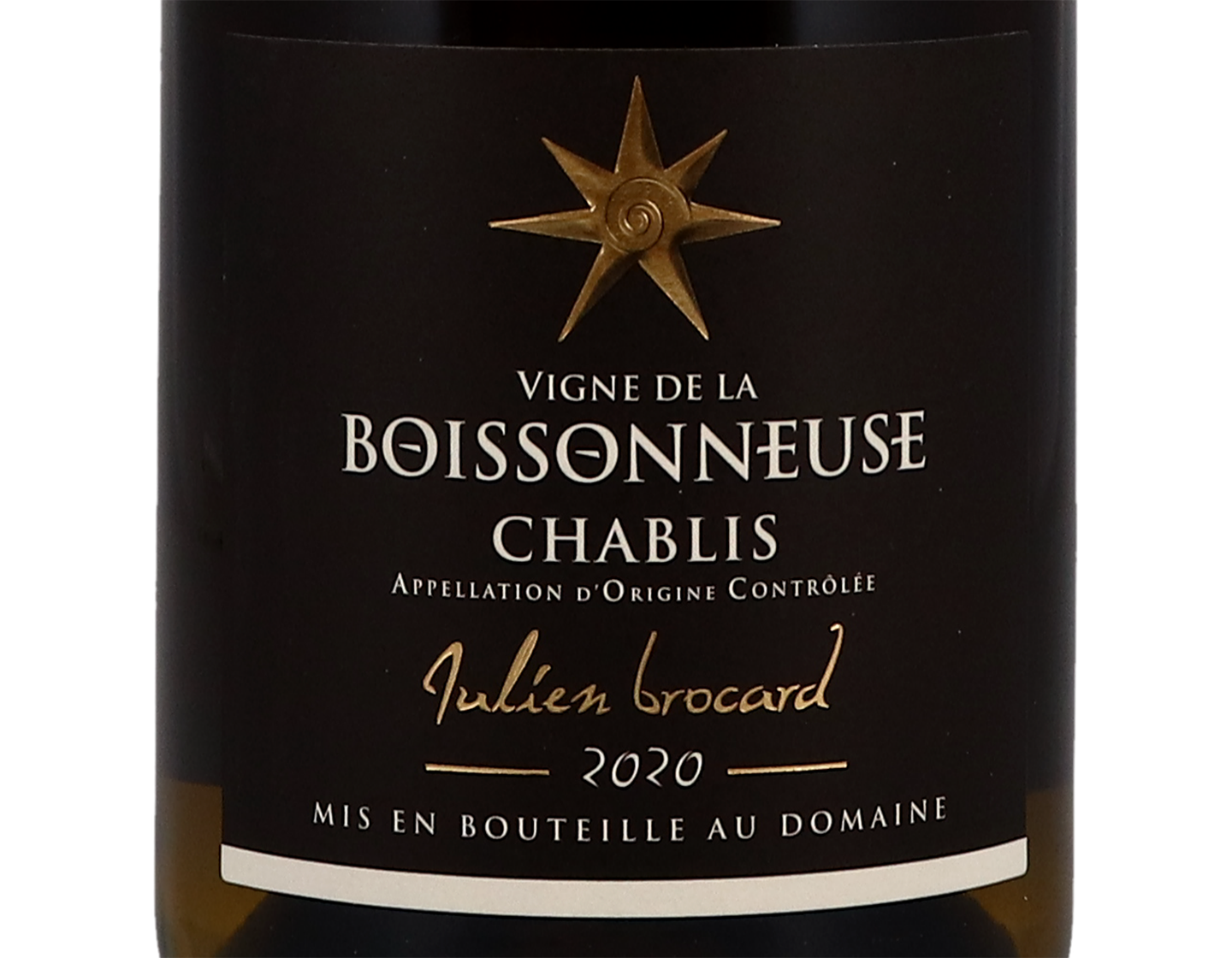 Julien Brocard, Chablis Boissonneuse 2020