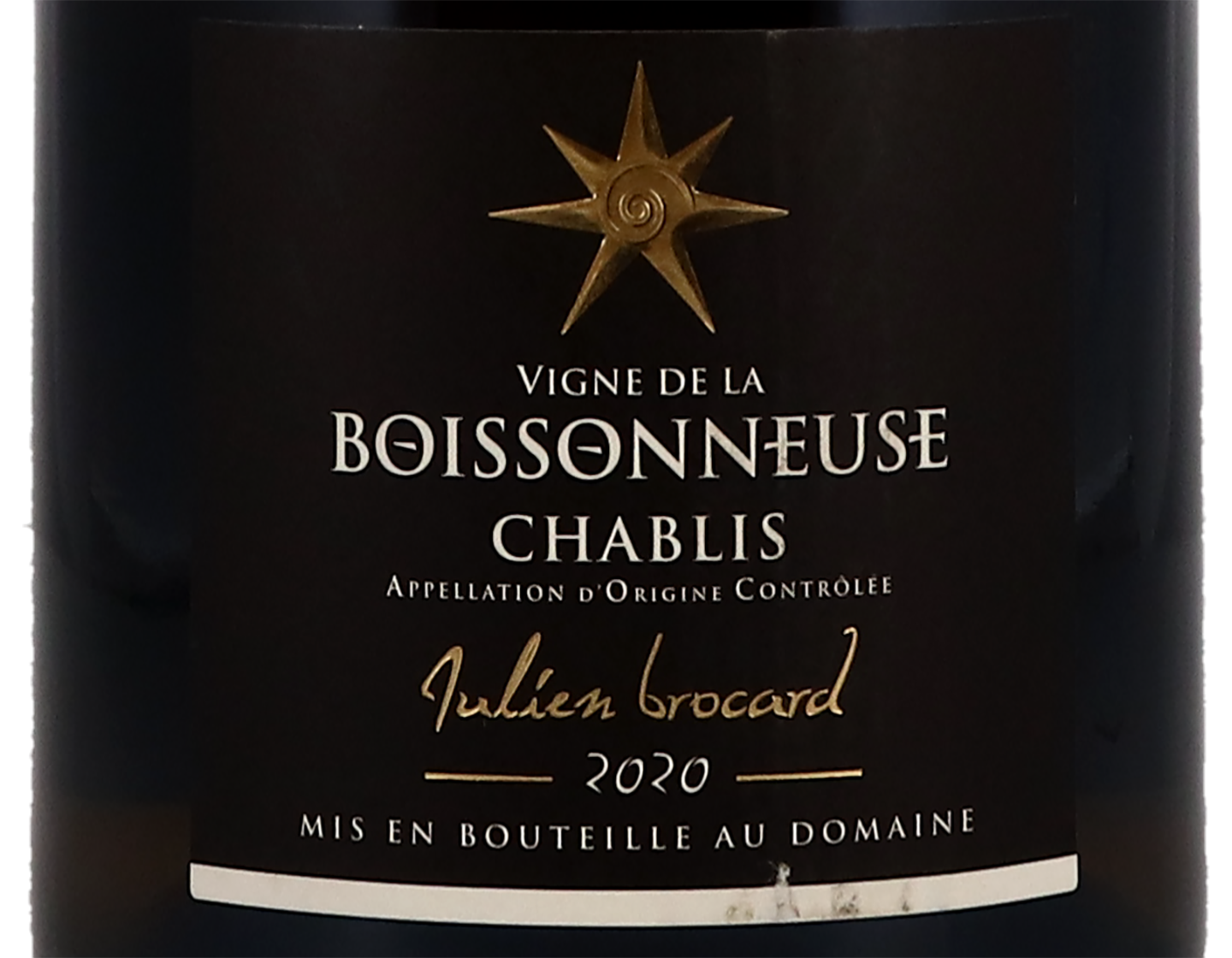 Magnum of Julien Brocard Chablis Boissonneuse 2020 ORGANIC