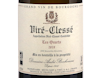 Domaine Andre Bonhomme Vire Clesse Les Quarts 2019 view 2