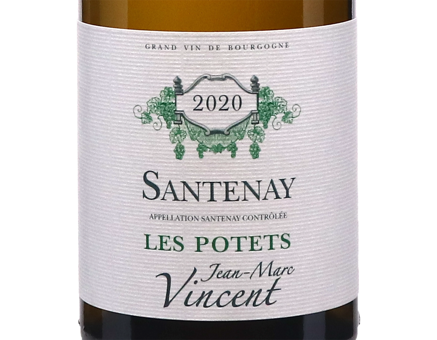 Jean Marc Vincent Santenay Blanc Les Potets 2020