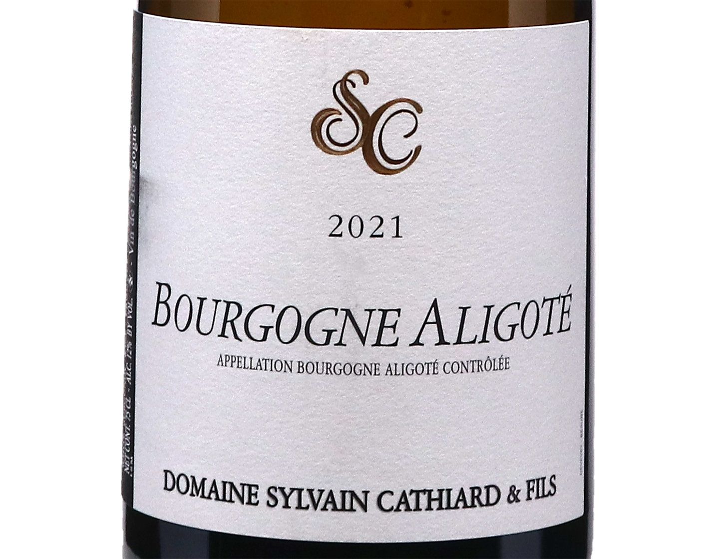 Domaine Sylvain Cathiard Bourgogne Aligote 2021