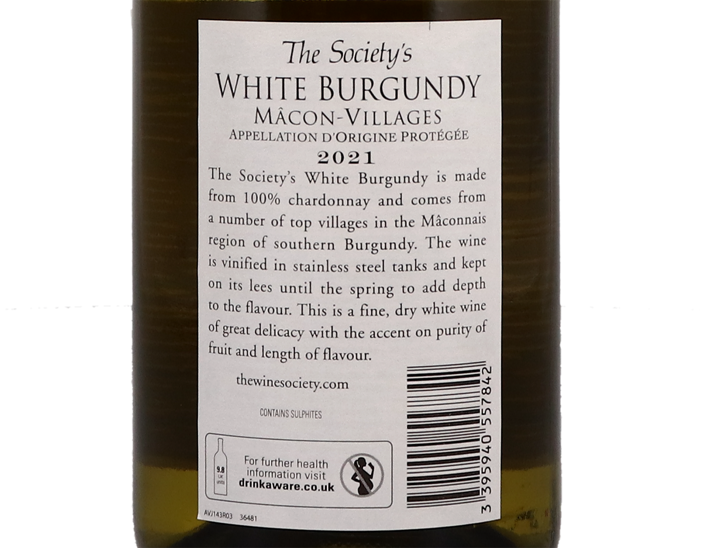 The Society's White Burgundy 2021