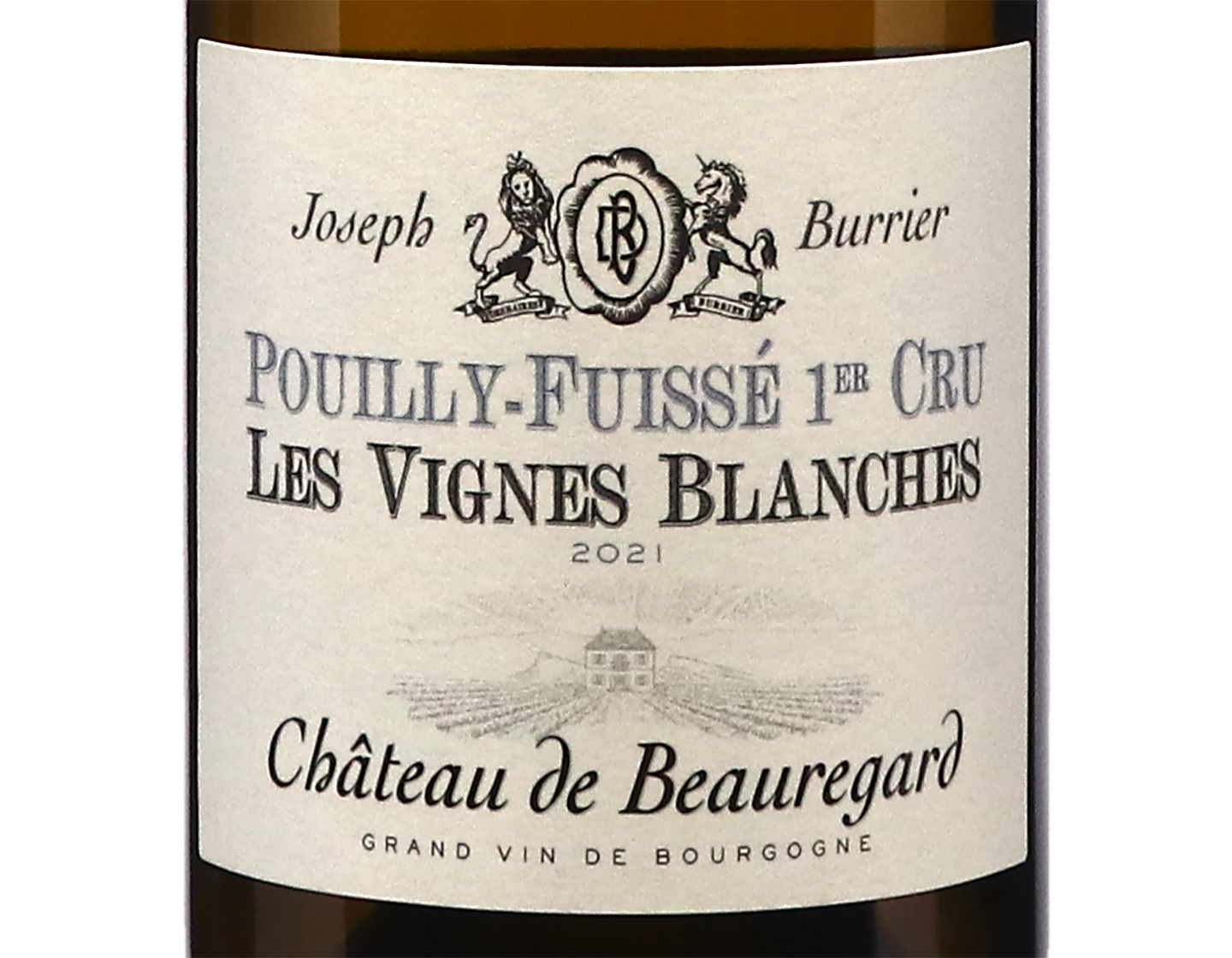 Ch de Beauregard Pouilly Fuisse Vignes Blanches 2021