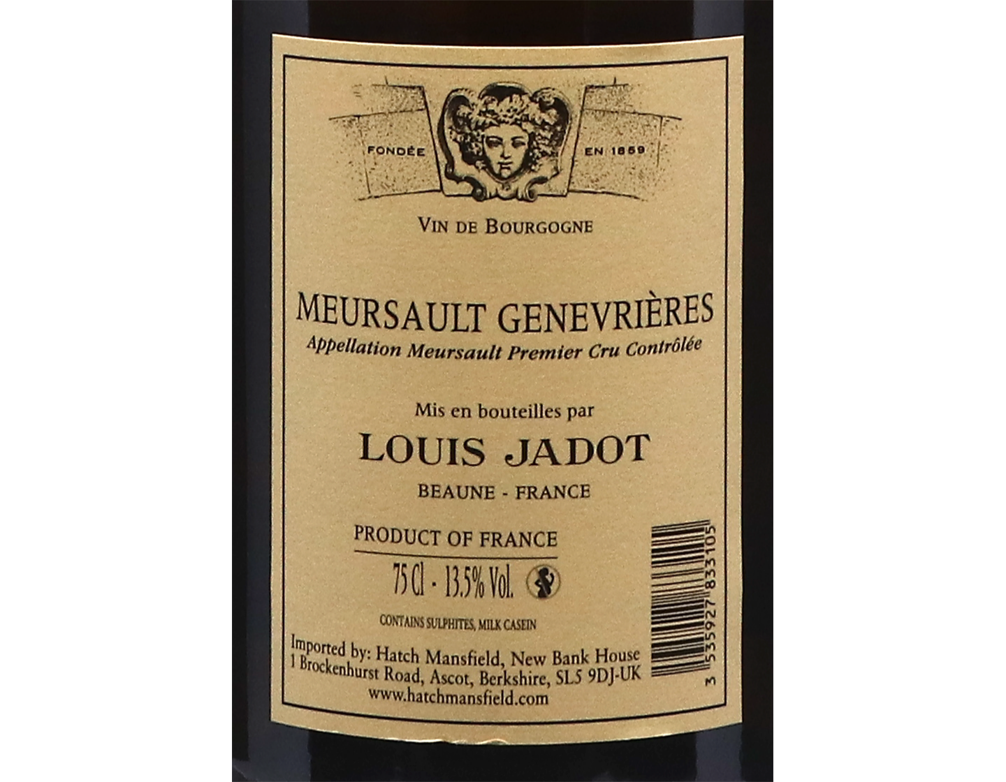 Louis Jadot, Meursault Premier Cru Genevrières 2021