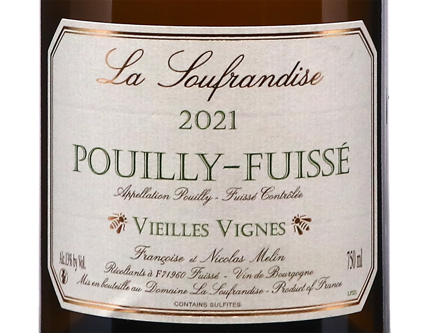 Domaine de la Soufrandise, Pouilly-Fuissé Vieilles Vignes 2021