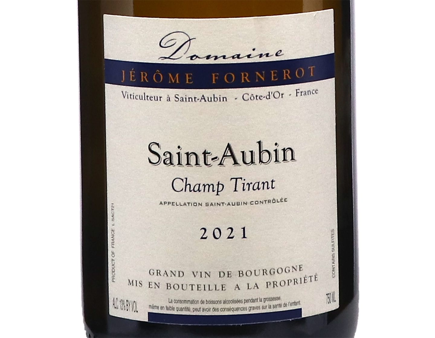 Domaine Jerome Fornerot Saint Aubin Champ Tirant 2021