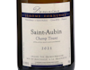 Domaine Jerome Fornerot Saint Aubin Champ Tirant 2021 view 2