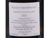 Domaine de Montille Puligny Montrachet 2021 ORGANIC view 3