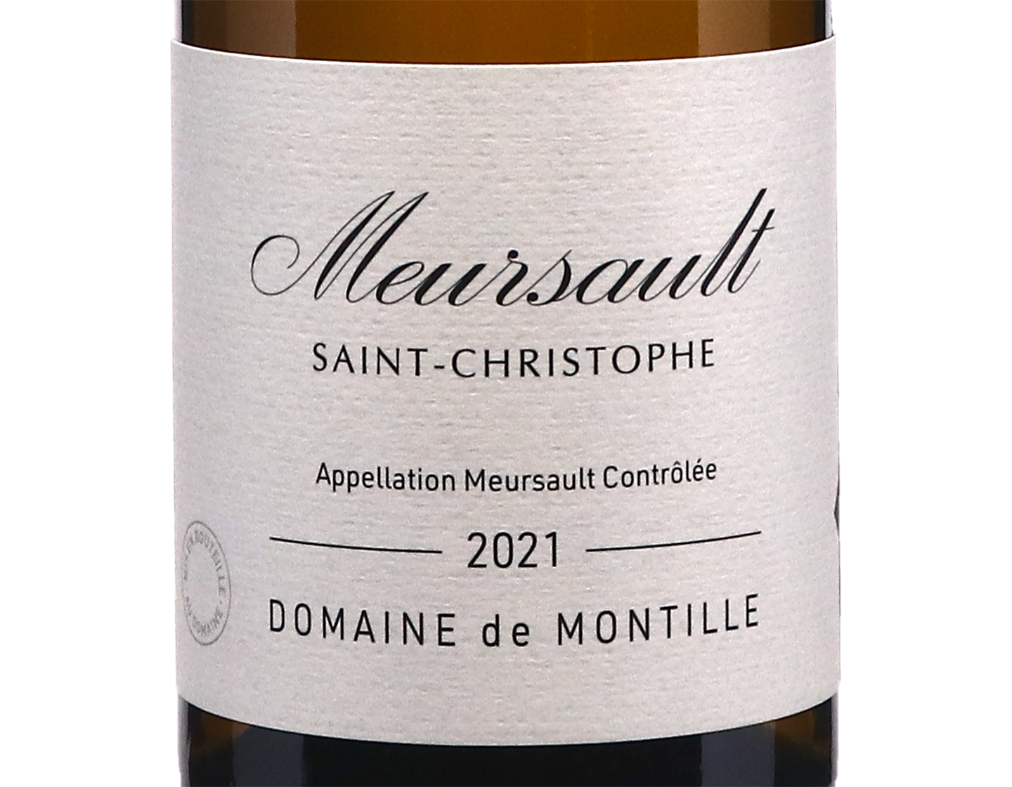 Domaine de Montille Meursault Saint Christophe 2021 ORGANIC
