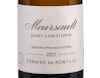 Domaine de Montille Meursault Saint Christophe 2021 ORGANIC view 2