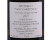Domaine de Montille Meursault Saint Christophe 2021 ORGANIC view 3