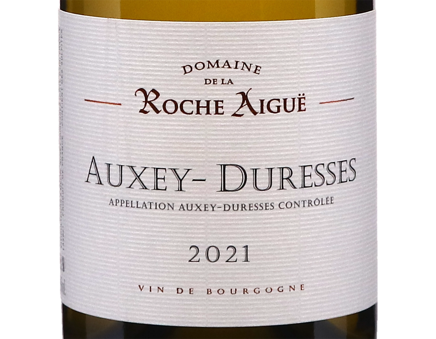 Domaine Roche Aigue Auxey Duresses Blanc 2021