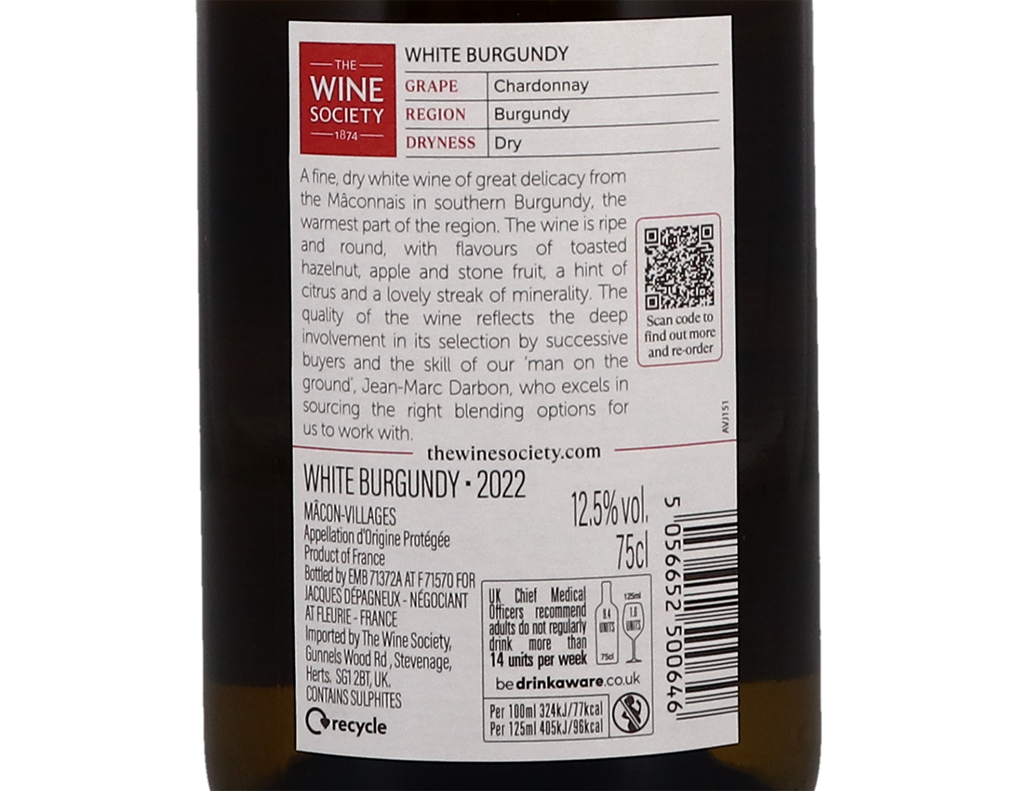 The Society's White Burgundy 2022