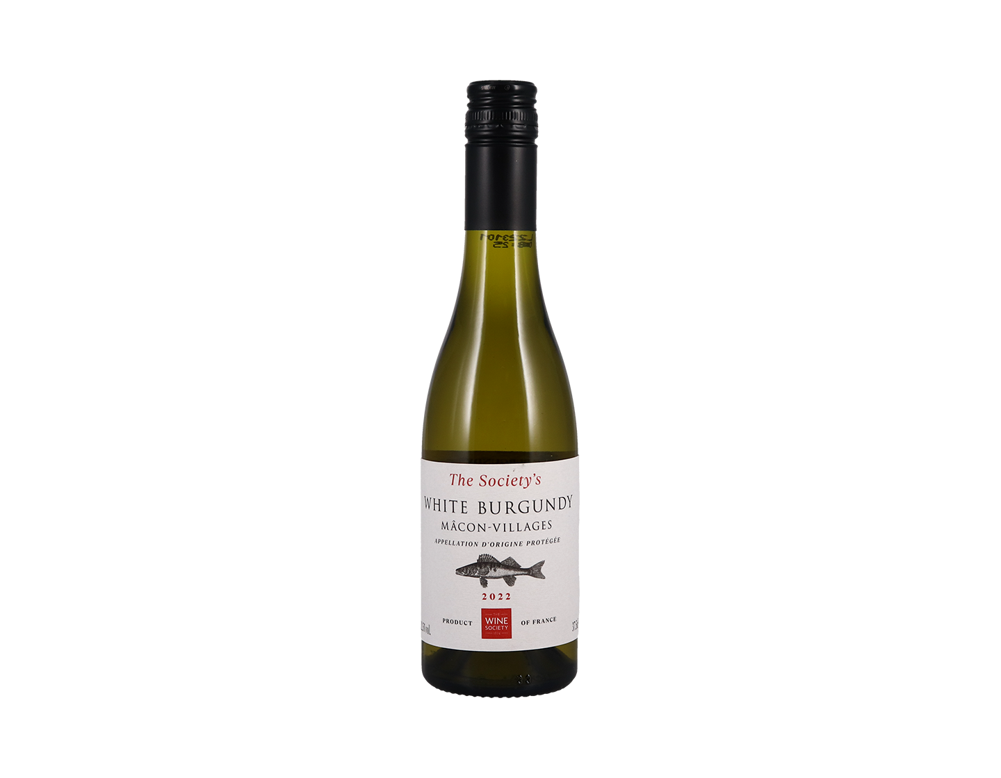 Half bottle of The Society's White Burgundy 2022