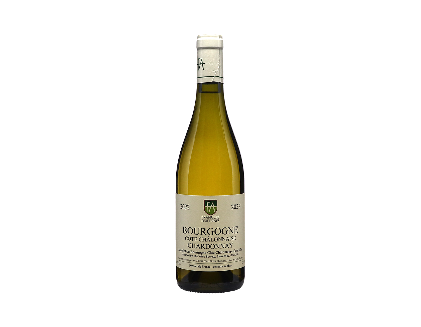 François d'Allaines Bourgogne Blanc Côte Châlonnaise 2022