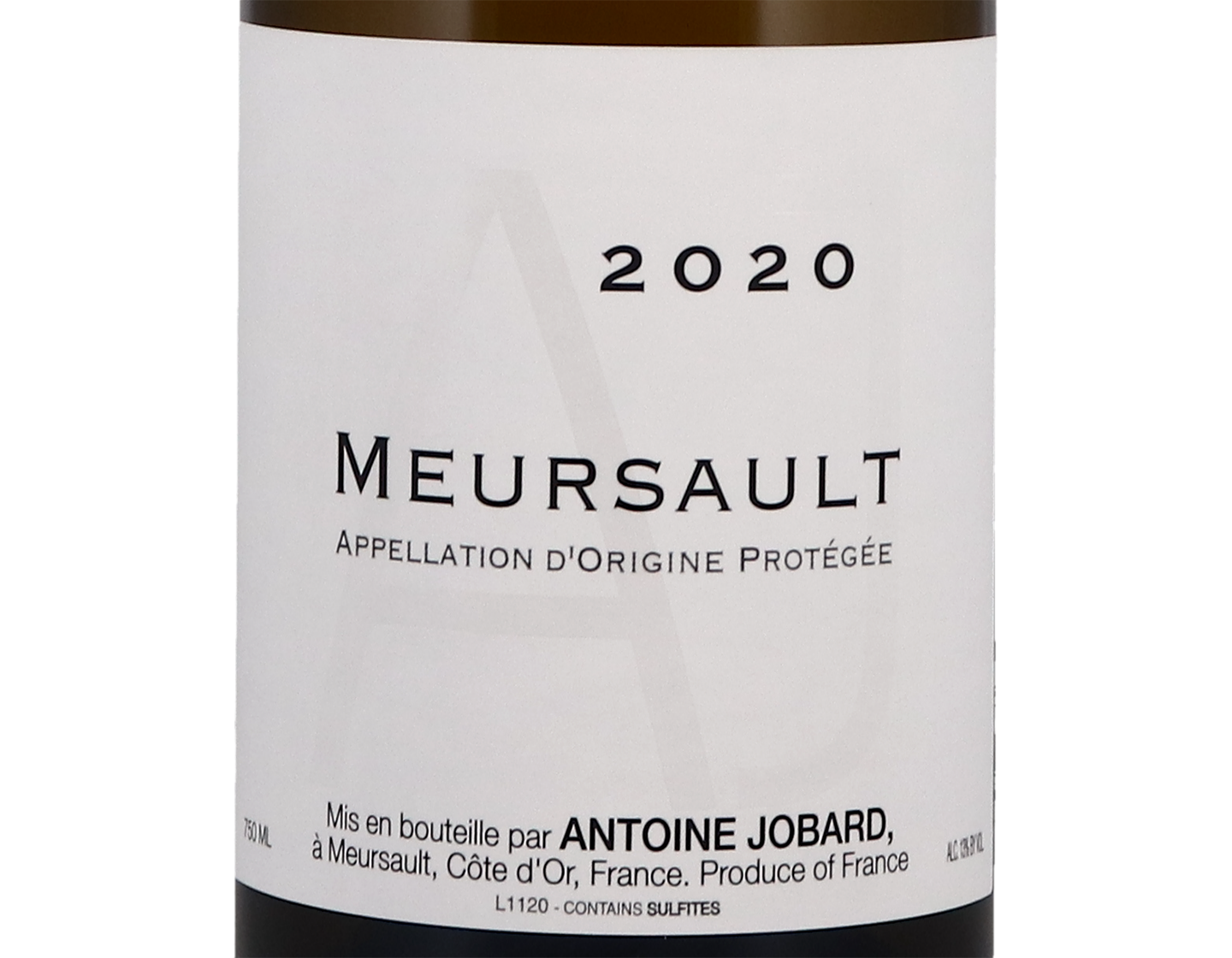 Domaine Antoine Jobard Meursault 2020
