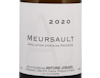 Domaine Antoine Jobard Meursault 2020 view 2