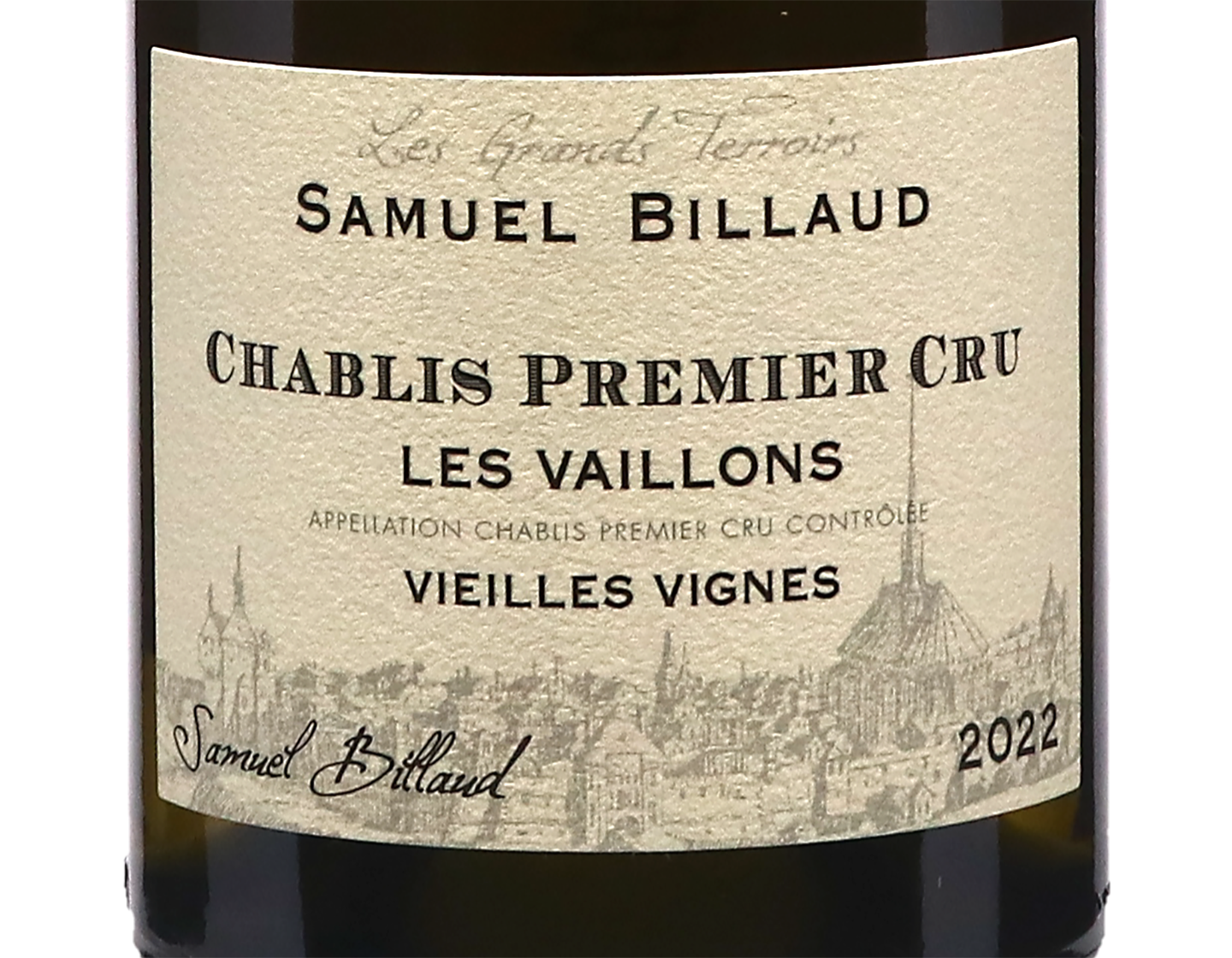Samuel Billaud Chablis PC Vaillons Vieilles Vignes 2022