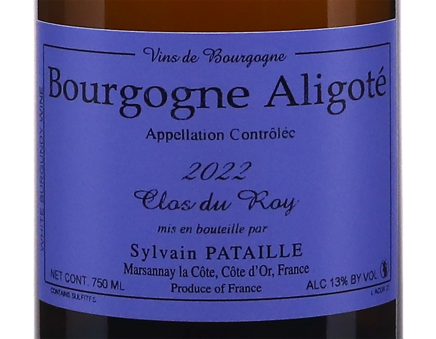 Sylvain Pataille Bourgogne Aligote Clos du Roy 2022