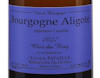 Sylvain Pataille Bourgogne Aligote Clos du Roy 2022 view 2