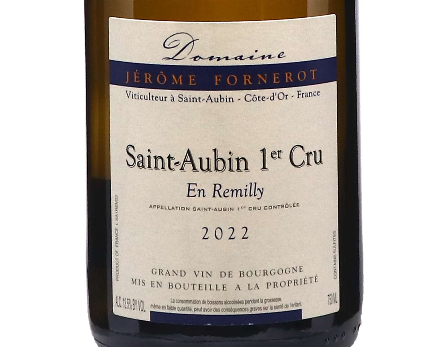 Domaine Jerome Fornerot Saint Aubin PC Remilly 2022