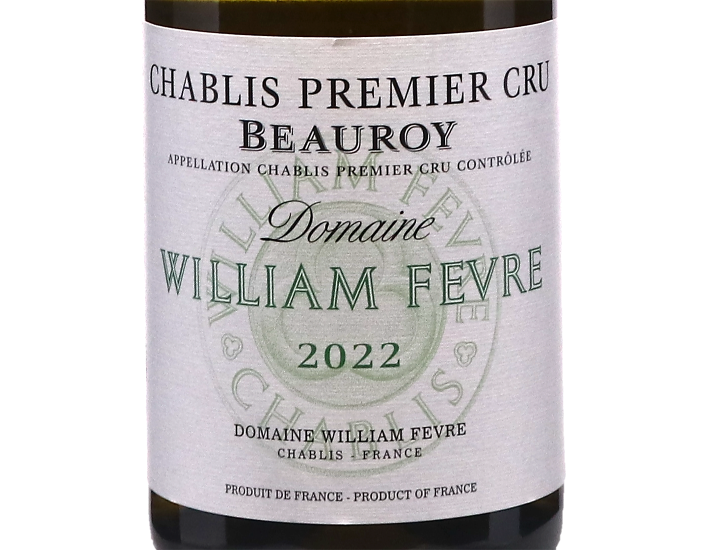 Domaine William Fevre Chablis PC Beauroy 2022