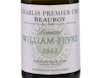 Domaine William Fevre Chablis PC Beauroy 2022 view 2