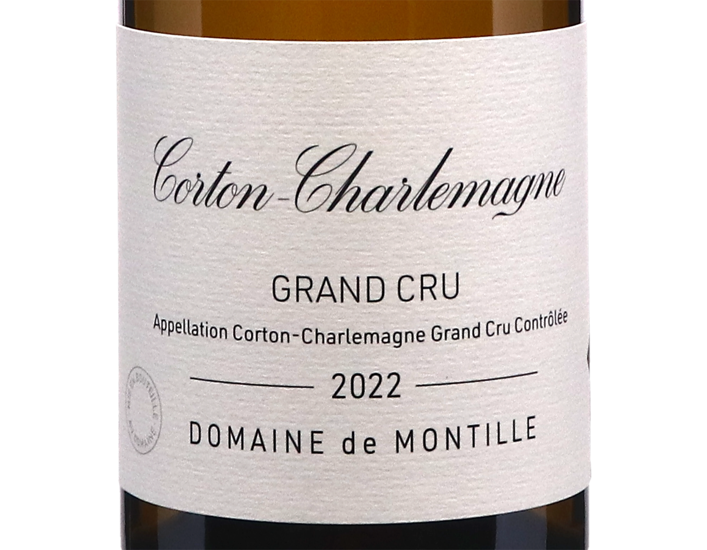 Domaine de Montille Corton Charlemagne Grand Cru 2022 ORGANIC