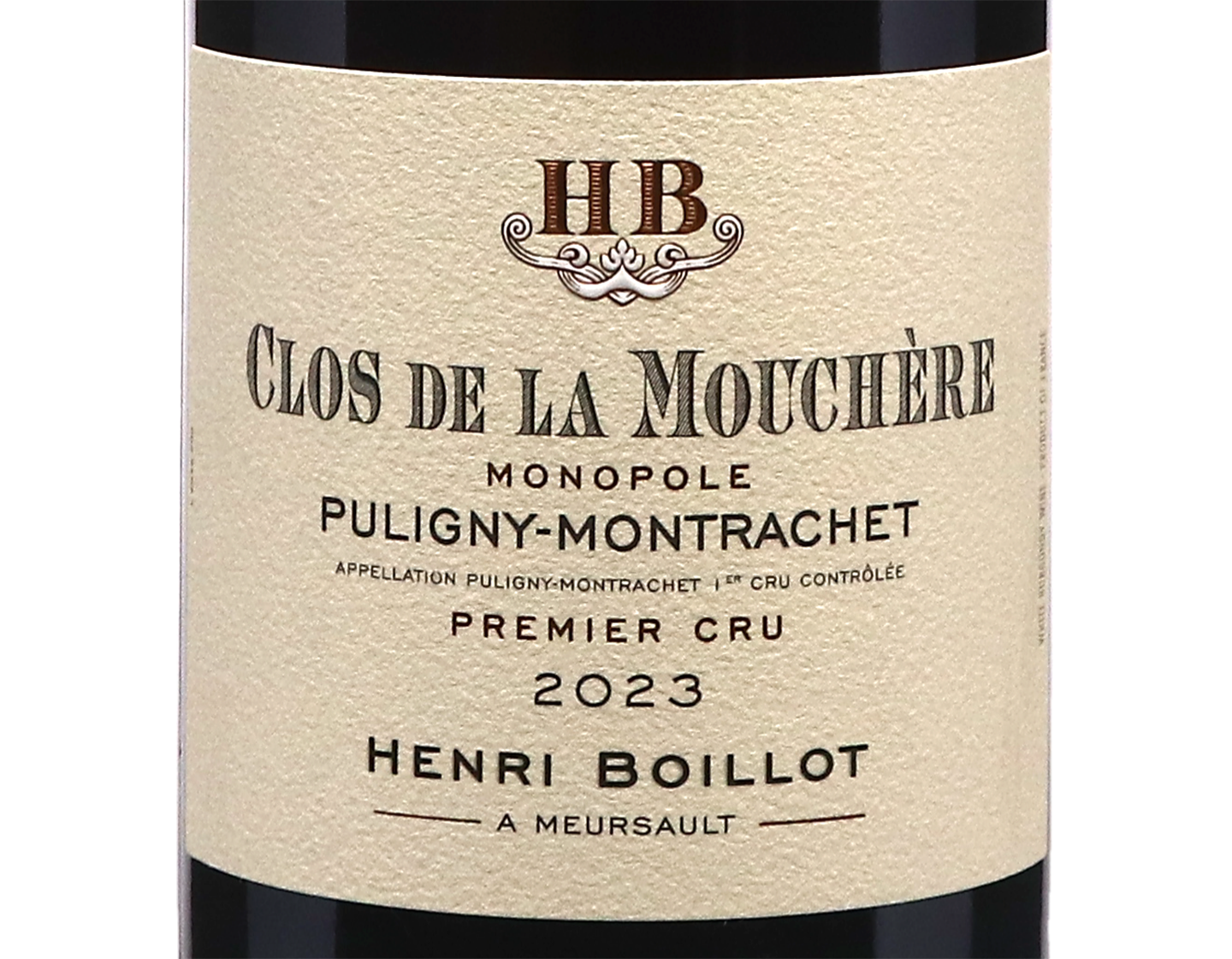 Domaine Henri Boillot Puligny Montrachet PC Clos de la Mouchere 2023