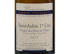 Domaine Jerome Fornerot Saint Aubin PC Murgers Dents de Chien 2023 view 2